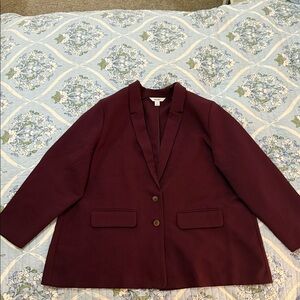 Old Navy Deep Red Women's Blazer